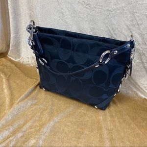 COACH CARLY SIGNATURE SATCHEL